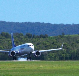 Boeing 737 Max von Bonza: Bleibt am Boden.