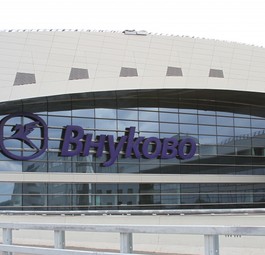 Moskau Vnukovo: Musste wegen Drohnenangriffen kurz schließen.