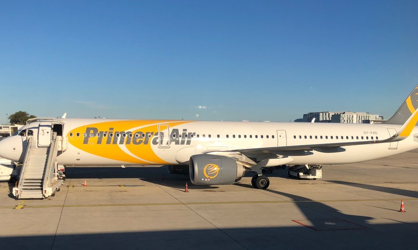 Airbus A321 Neo von Primera Air: Die Fluggesellschaft hatte auch die Langstrecken-Version LR bestellt.
