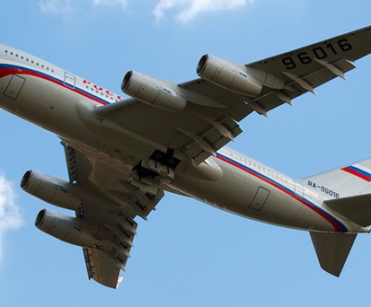So fliegt die präsidiale Iljuschin Il-96 heute.