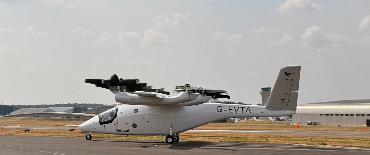 Die VA-1X von Vertical Aerospace: Zeigte in Farnborough, was sie kann.
