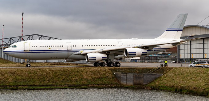 Mitte Januar hatte der Flieger noch so ausgesehen.