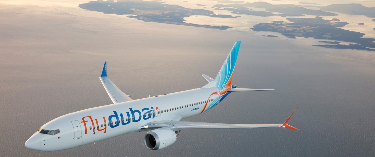 Jet von Flydubai (Archivbild): Die Airline hat ihre Tel-Aviv-Flüge vorübergehend ausgesetzt.