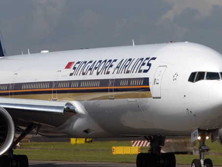 Boeing 777 von Singapore Airlines: Der Wetterradar funktionierte nicht. 
