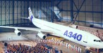 Am 5. Oktober 1991 wurde der Airbus A340 erstmals der Öffentlichkeit vorgestellt.