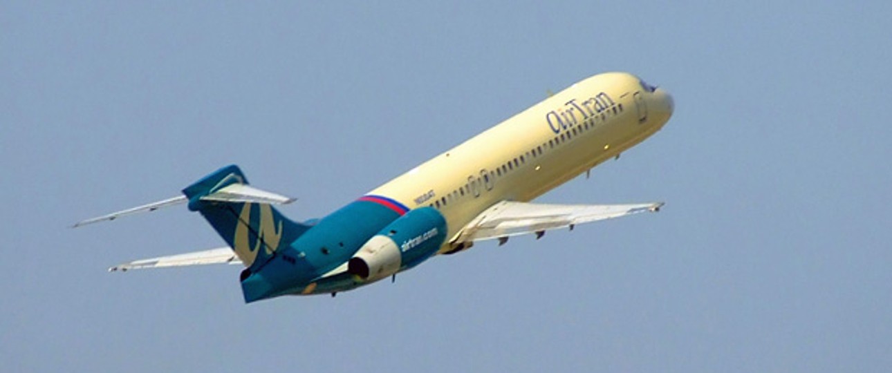 B717 von Air Tran: Bald für Delta im Einsatz.