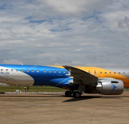 Embraer E195-E2: Azul sichert sich schon früh Nachschub.