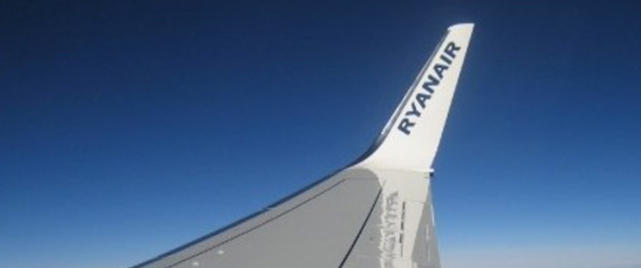 Ryanair-Flügel: In ein paar Jahren vielleicht über dem Atlantik.