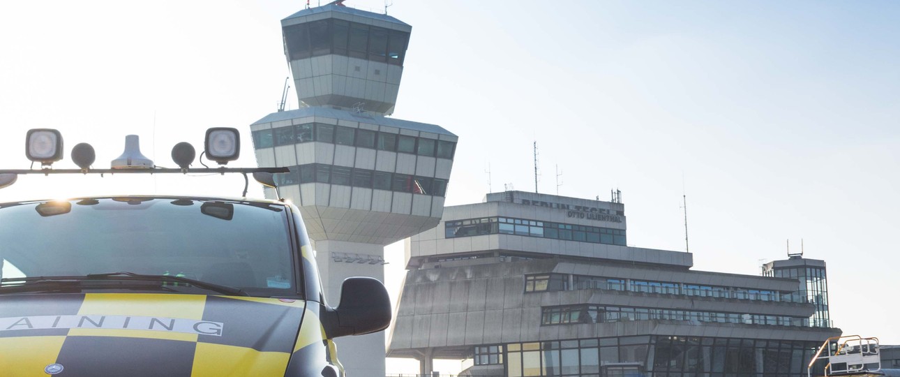 Flughafen Berlin-Tegel: Der bisherige Hauptflughafen Berlins soll für zwei Monate in Zwangspause gehen.