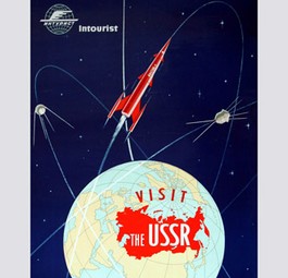 Werbung der ehemaligen Intourist:  Heute ist Intourist ein ganz gewöhnliches russisches Reisebüro.