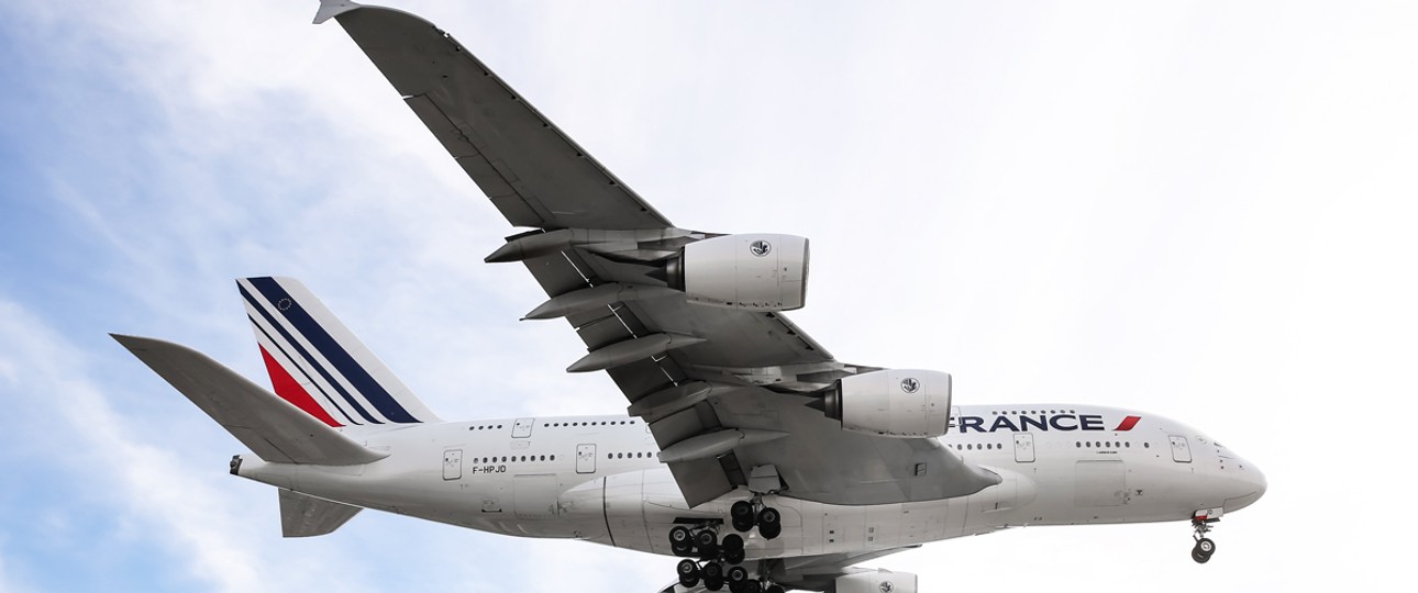 Air France: C'est fini. Die französische Nationalairline hat bereits vergangenes Jahr das definitive Aus für den A380 verkündet.