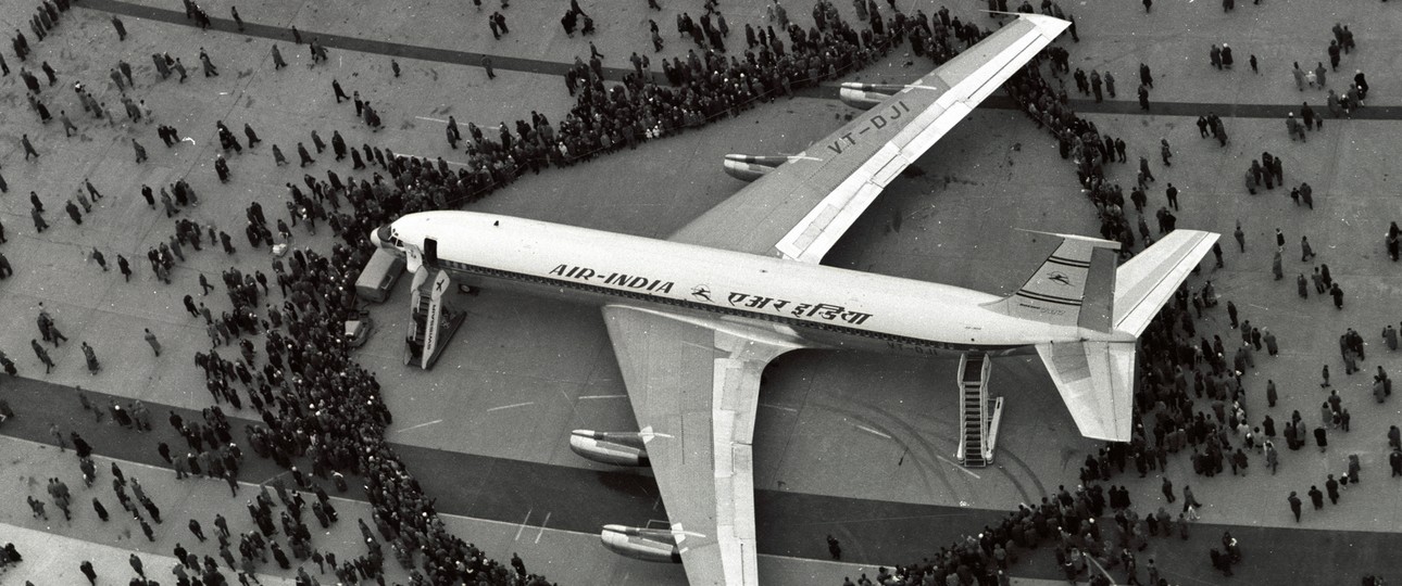 Eine Boeing 707 von Air India 1960 in Zürich: Kehrt die Fluglinie an den Schweizer Flughafen zurück?