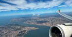 Blick aus einem Airbus A330 Neo von Tap auf Lissabon: Nun ist klar, wie die Privatisierung umgesetzt wird.