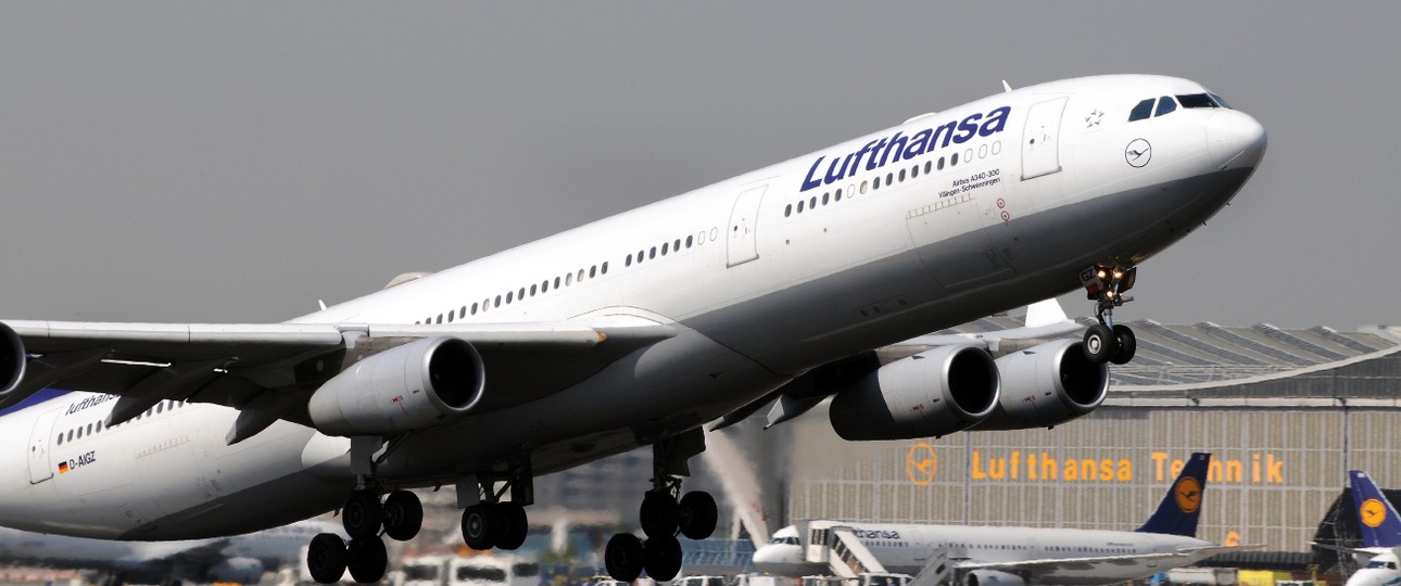 Airbus A340-300 von Lufthansa: Alte Flieger sollen zugunsten modernerer verschwinden.