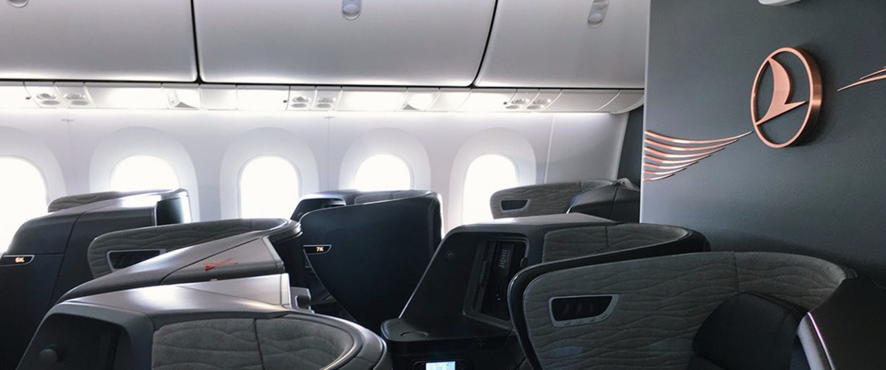 So wird es in der neuen Business Class von Turkish aussehen.