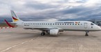 Embraer E190 von German Airways: Fliegt künftig für Green Airlines.