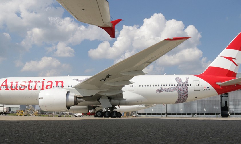 Boeing 777 von Austrian Airlines: Wieder unterwegs nach Japan.