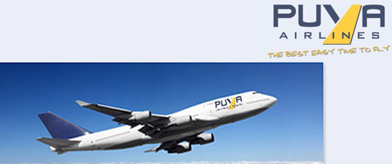 So stellt sich Puya Airlines vor: Kaum Informationen.