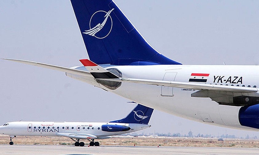 Flugzeuge von Syrian Airlines: Die Airline will weiterfliegen.