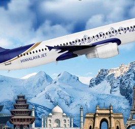 So präsentiert sich Himalaya Jet: Langstreckenpläne.
