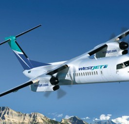 Bombardier Q400: Machte das Rennen bei Westjet Encore.