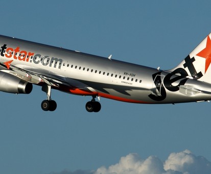 Airbus A320 von Jetstar Airways: Ein Jet dieses Typs hatte ...
