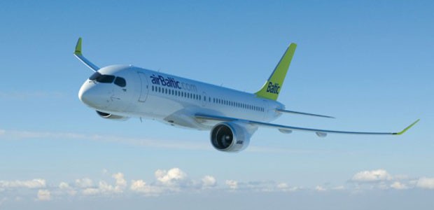 Eine CS300 im Air-Baltic-Look: Die georderten Maschinen lassen auf sich warten.