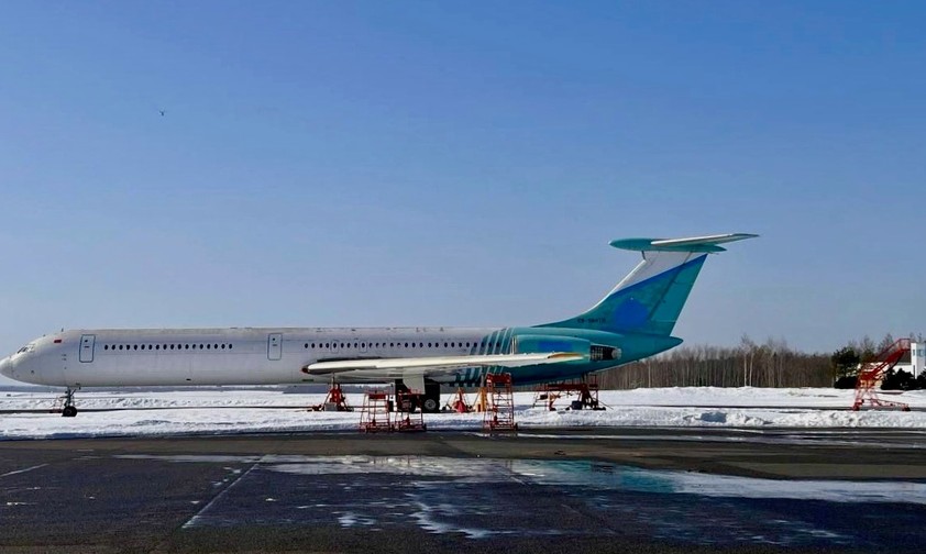 Iljuschin Il-62 von Rada Airlines: Das Flugzeug soll bald wieder abheben.