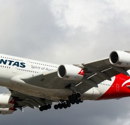 Airbus A380 von Qantas: Mehrheitlich am Boden.