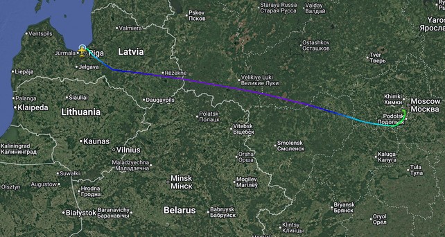 boeing c 17a globemaster III moskau flightradar