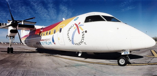 Flieger von Air Nostrum: Piloten müssen zurückstecken.