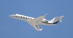 Gulfsream IV im Flug: Seit Ende Dezember wird ein Flugzeug des Typs in Guniea festgehalten.