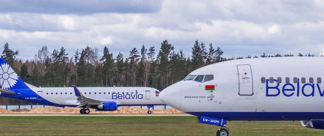 Flugzeuge von Belavia: Die Staatsairline Weißrusslands will Billigflüge einführen.