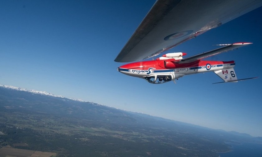 Snowbirds im Formationsflug: Die Flugstaffel fliegt ab 2030 mit Pilatus PC-21.