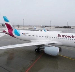 A320 von Eurowings: Wie viele Flüge ausfallen, steht noch nicht fest.