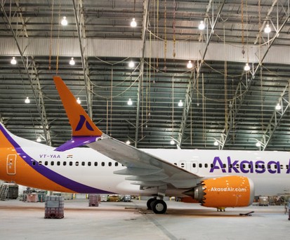 Boeing 737 Max 8: Das erste Flugzeug für Akasa Air.