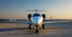 Cessna Citation am Flughafen Dubai: Viele versuchen mit Businessjets die Region zu verlassen.