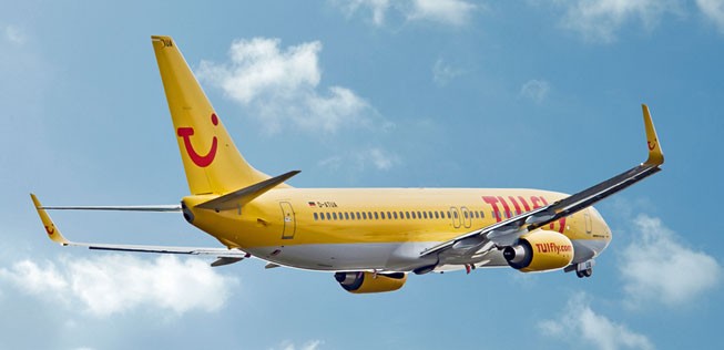 Platz 3: Die deutsche  Tuifly darf sich auf positives Feedback in den sozialen Medien freuen und schafft es auf einen Score von 0,54.