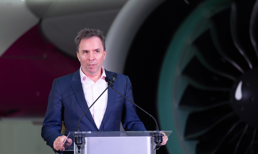 Wizz-Air-Chef József Váradi vor dem 250. Flugzeug: Die Airline setzt in Deutschland auf Wachstum.