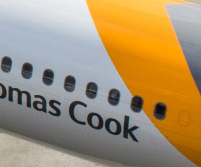 Flieger von Thomas Cook: In Großbritannien geht nichts mehr.