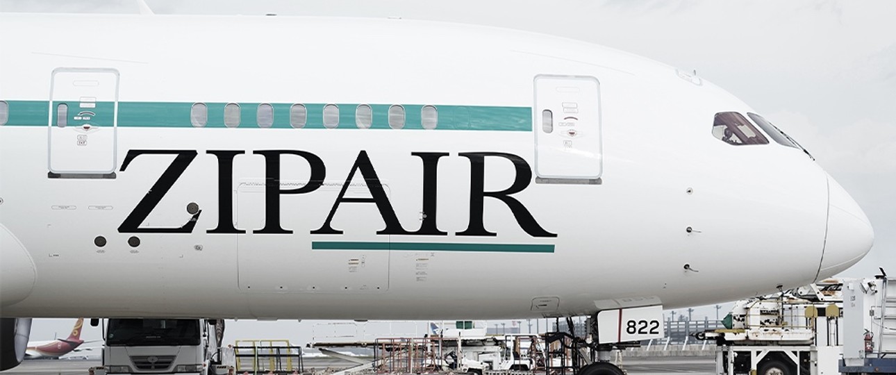 Dreamliner von Zipair Tokyo: Erster Flug, wenig Interesse.