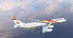 Airbus A340 von Air Belgium: Fliegt zurzeit im Wet-Lease.