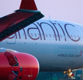 Airbus A330 von Virgin Atlantic: Der Erstflug fiel aus.