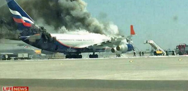 Die Iljuschin Il-96: Brand aus ungeklärten Gründen.