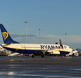 Boeing 737 von Ryanair: Bald mehr in Riga unterwegs.