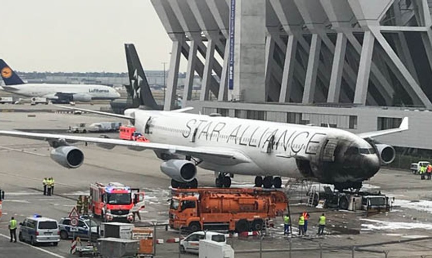 Versengter Lufthansa-A340 fliegt nie wieder