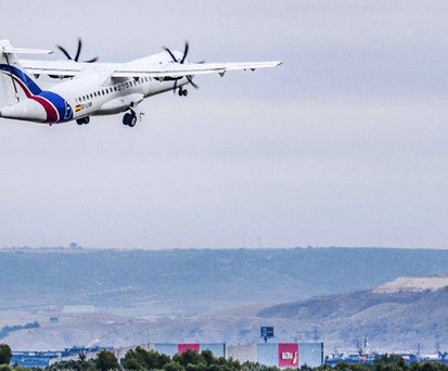 ATR 72 von Swiftair: Bald als Uep Airways unterwegs.