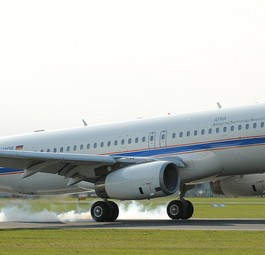 The test aircraft Atra .