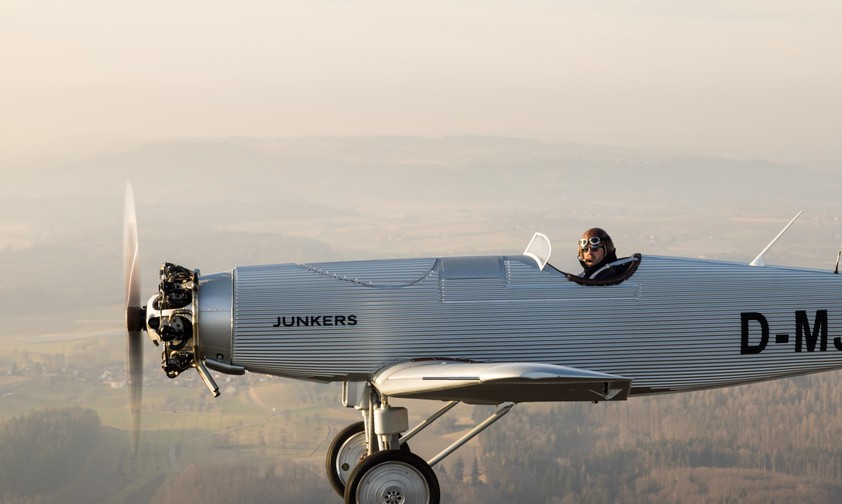 Unterwegs in einer Junkers
