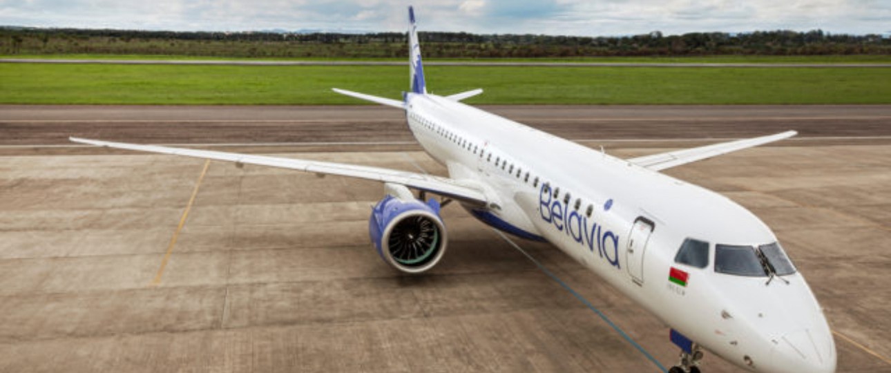 Embraer-E2-Jet von Belavia: Die meisten Flugzeuge sind geleast.